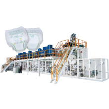 China Top Fournisseur Baby Pull-up Diaper Machine Tull Up Baby Diaper Making Machine